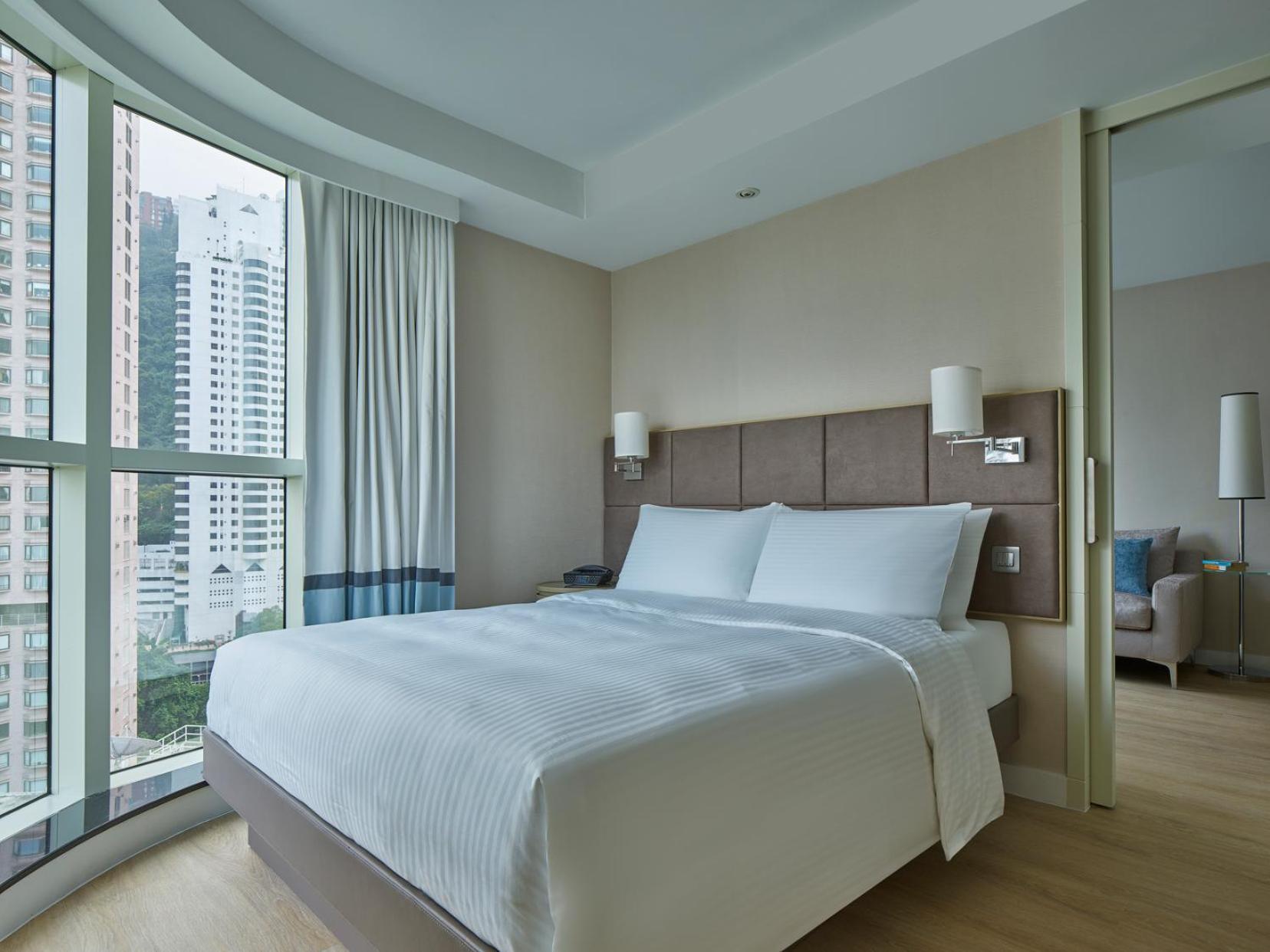 Two MacDonnell Road Aparthotel Hongkong Exteriör bild